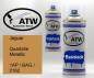 Preview: Jaguar, Quartzite Metallic, 1AP / BAG / 2162: 400ml Sprühdose + 400ml Klarlack - Set, von ATW Autoteile West.